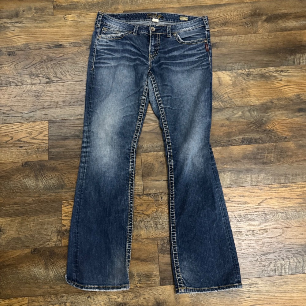 Silver Jeans Berkley Y2K‎ Surplus Bootcut Jeans Women's 33x33 Dark Wash